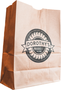 Shopping bag from Dorothy's Market